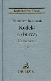 Okładka książki Kodeks wyborczy Komentarz