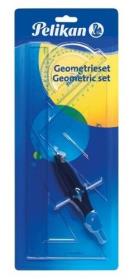 Opakowanie Komplet geometryczny 5 elementów: cyrkiel i linijki