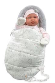 Opakowanie Lalka 84424 Beba w beciku 44 cm