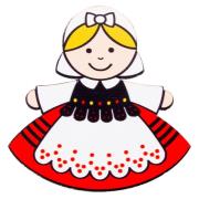 Opakowanie Magnes drewniany - Rzeszowianka FOLKSTAR