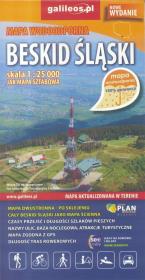 Okładka książki Mapa wodoodporna - Beskid Śląski 1:25 000 w.2018