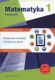 Matematyka 1 Podręcznik zakres podstawowy + multipodręcznik. Autor: Karpiński Marcin, Dobrowolska Małgorzata, Braun Marcin, Lech Jacek. Dadada.pl Okładka książki Matematyka 1 Podręcznik zakres podstawowy + multipodręcznik