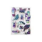 Opakowanie Naklejki 3D Chrabąszcz Kaktusy