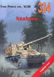 Nashorn. Tank Power vol. XCIII 334. Autor: Janusz Ledwoch. Dadada.pl Okładka książki Nashorn. Tank Power vol. XCIII 334