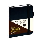 Notatnik A6/80K linia z gumką czarny GRAND. Wydawca: Grand. Dadada.pl Opakowanie Notatnik A6/80K linia z gumką czarny GRAND