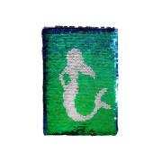 Opakowanie Notes A5/80K Zielony Cekiny