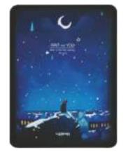 Opakowanie Notes A6/128K Noc Kot na Wzgórzu