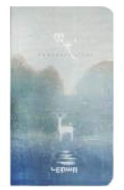 Opakowanie Notes A6/96K Jeleń nad Jeziorem Niebieski