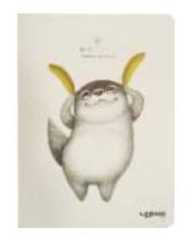 Opakowanie Notes B6/80K Zwierzak z Bananem