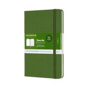 Opakowanie Notes linia tw. TWO-GO, grass green MOLESKINE