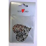 Opakowanie Ozdoba Serce srebrne/złote