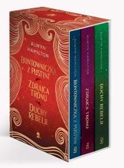 Okładka książki PAKIET BUNTOWNICZKA Z PUSTYNI / ZDRAJCA TRONU / DUCY REBELII