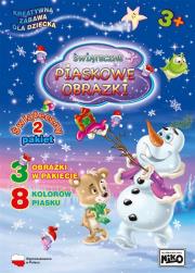 Piaskowe obrazki pakiet świąteczny 2. Autor: Opracowanie zbiorowe. Dadada.pl Okładka książki Piaskowe obrazki pakiet świąteczny 2
