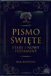 Okładka książki Pismo Święte ST i NT duże - Dla rodziny