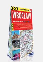 Okładka książki Plastic map Wrocław 1:22 500 plan miasta