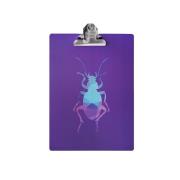 Opakowanie Podkładka z klipsem A4 chrabąszcz fioletowa