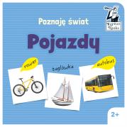 Poznaję świat. Pojazdy. Autor: Opracowanie zbiorowe. Dadada.pl Okładka książki Poznaję świat. Pojazdy