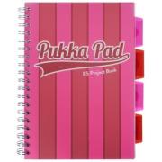 Opakowanie Project Book Vogue A4 kratka różowy (3szt) PUKKA