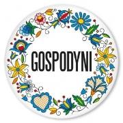 Opakowanie Przypinka duża - gospodyni kaszubska 58 mm