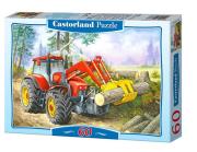 Okładka książki Puzzle 60 Traktor CASTOR