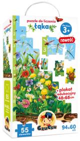 Opakowanie Puzzle do liczenia Łąka 3+