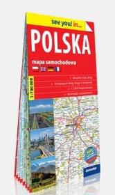 Okładka książki See you! in... Polska 1:700 000 mapa samochodowa