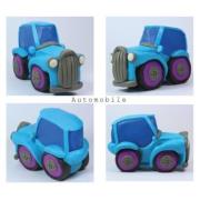 Opakowanie SK Plastelina 180g 10 kolorow SAMOCHÓD