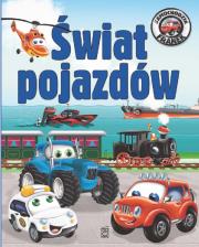 ŚWIAT POJAZDÓW SAMOCHODZIK FRANEK. Autor: Elżbieta Wójcik     Marta Rydz. Dadada.pl Okładka książki ŚWIAT POJAZDÓW SAMOCHODZIK FRANEK