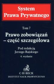 System Prawa Prywatnego Tom 7 Prawo zobowiązań - część szczegółowa. Wydawca: C.H. Beck. Dadada.pl Opakowanie System Prawa Prywatnego Tom 7 Prawo zobowiązań - część szczegółowa