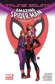 Tajne wojny Amazing Spider-Man Odnowić śluby. Autor: Dan Slott, Kubert Adam, SCOTT HANNA. Dadada.pl Okładka książki Tajne wojny Amazing Spider-Man Odnowić śluby