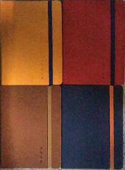 Opakowanie Terminarz B6 oprawa giętka kolorowy brzeg