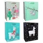 Opakowanie Torba prezentowa 18x23cm Lama Alpaka (12szt)