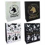 Opakowanie Torba prezentowa 26x32cm Zwierzęta (12szt)