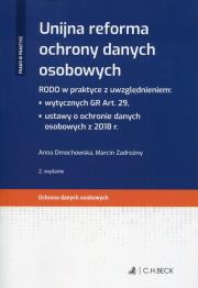 Okładka książki Unijna reforma ochrony danych osobowych