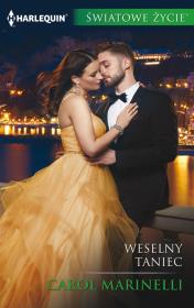 Weselny taniec. Autor: Marinelli Carol. Dadada.pl Okładka książki Weselny taniec