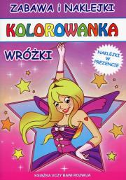 WRÓŻKI KOLOROWANKA WYD. 3. Autor: Pietrzykowska Anna. Dadada.pl Okładka książki WRÓŻKI KOLOROWANKA WYD. 3
