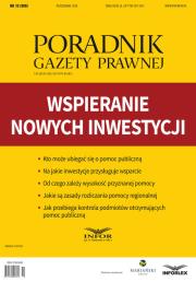 Opakowanie Wspieranie nowych inwestycji