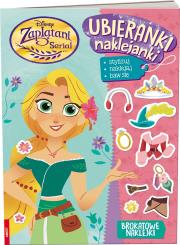 Zaplątani. Ubieranki, Naklejanki. Autor: Opracowanie zbiorowe. Dadada.pl Okładka książki Zaplątani. Ubieranki, Naklejanki