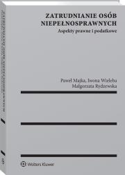 Okładka książki Zatrudnianie osób niepełnosprawnych