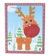 Opakowanie Zestaw kreatywny renifer