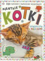 Okładka książki 250 naklejek - Milutkie kotki