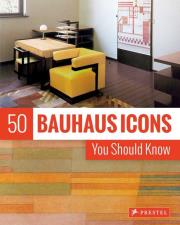 50 Bauhaus Icons You Should Know. Autor: Strasser Josef. Dadada.pl Okładka książki 50 Bauhaus Icons You Should Know