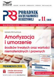 Okładka książki Amortyzacja i umorzenie środków trwałych oraz wartości niematerialnych i prawnych