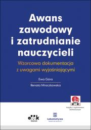 Awans zawodowy i zatrudnianie nauczycieli. Autor: Góra Ewa, Mroczkowska Renata. Dadada.pl Okładka książki Awans zawodowy i zatrudnianie nauczycieli