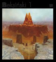 BEKSIŃSKI 1. Autor: Zdzisław Beksiński. Dadada.pl Okładka książki BEKSIŃSKI 1