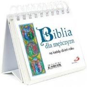 Okładka książki Biblia dla mężczyzn na każdy dzień roku