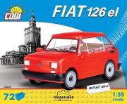 Cars Mały Fiat 126P 1994 - 1999 72 klocki. Wydawca: Cobi. Dadada.pl Opakowanie Cars Mały Fiat 126P 1994 - 1999 72 klocki