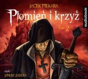 Okładka książki CD MP3 PŁOMIEŃ I KRZYŻ TOM 2