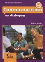 Communication en dialogues - Niveau intermédiaire - Livre + CD. Autor: Sirejols Evelyne. Dadada.pl Okładka książki Communication en dialogues - Niveau intermédiaire - Livre + CD