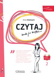 CZYTAJ krok po kroku 2. Autor: Stelmach Anna. Dadada.pl Okładka książki CZYTAJ krok po kroku 2